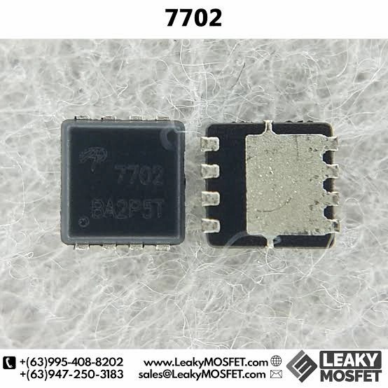 AON7702 7702 7702A AO IC SMD QFN-8 PCB Laptop Mosfet AO7702 77O2