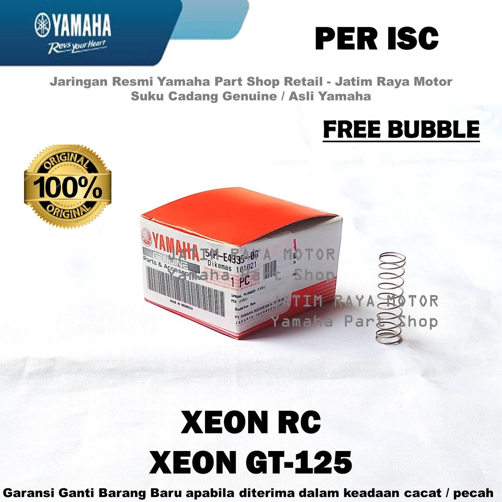 Per ISC Spring Plunger Xeon RC XeonRC GT125 Asli Original Yamaha Surabaya