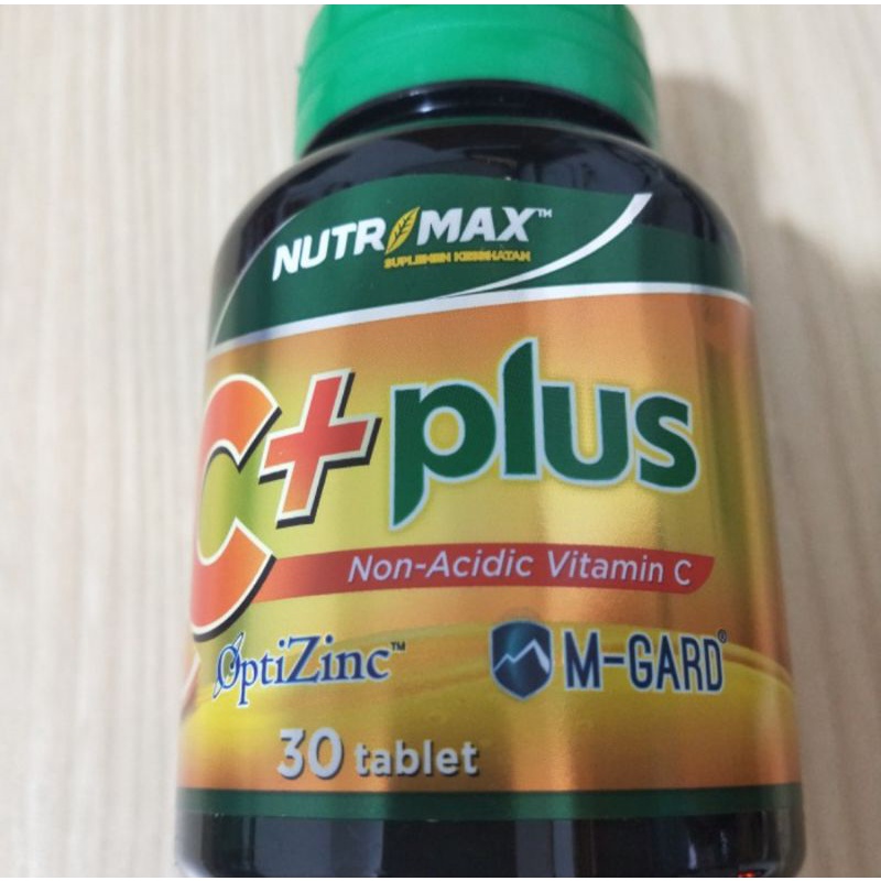 Nutrimax C Plus Optizinc Vitamin C. suplemen sistem kekebalan tubuh- Asli