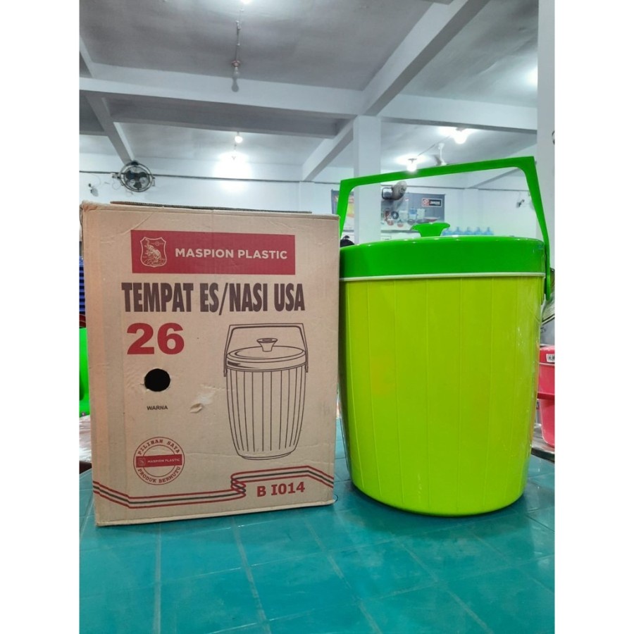 MASPION Ice / Rice Bucket / Tempat Nasi  USA 26 Liter BI 14