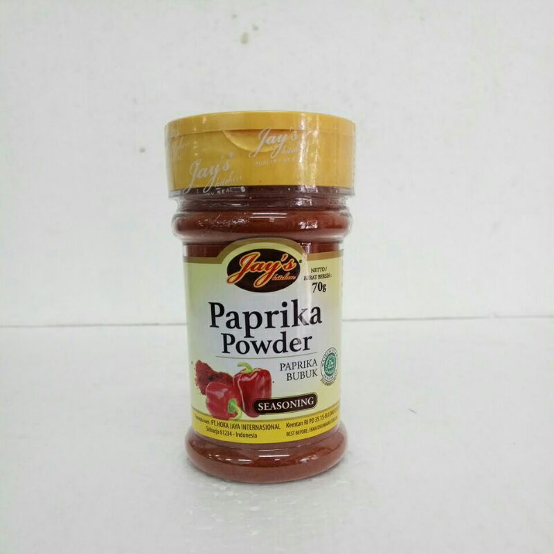 

Jay's Paprika Powder 70gr