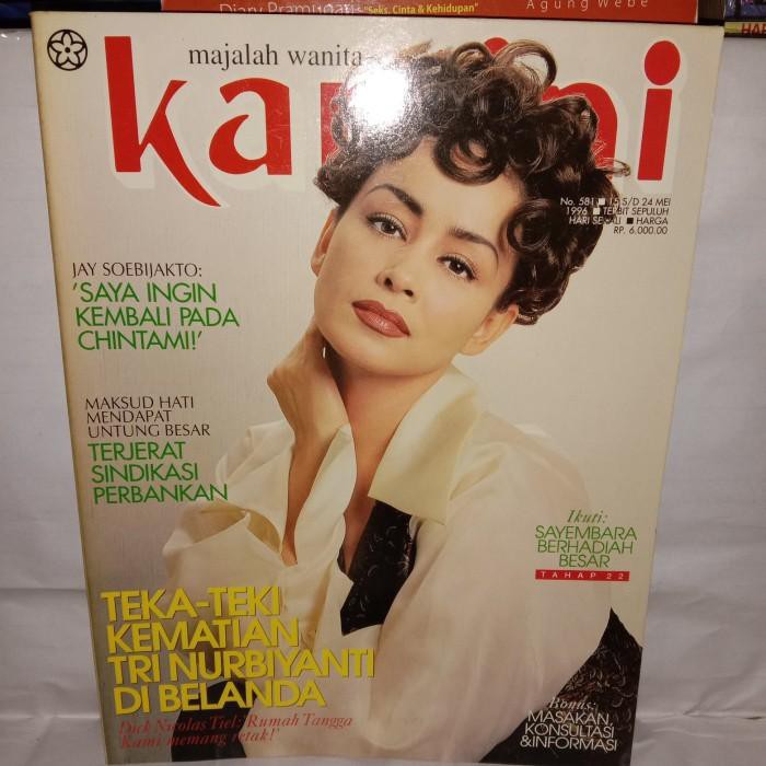 Jual Majalah Kartini Cover Chintami Atmanagara Mei 1996 Diskon