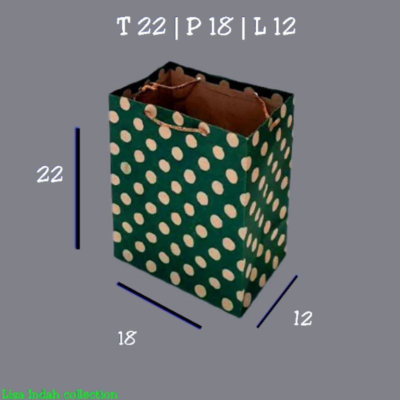 

paperbag polkadot