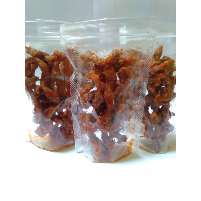 

KERIPIK USUS AYAM PEDAS 50GRAM