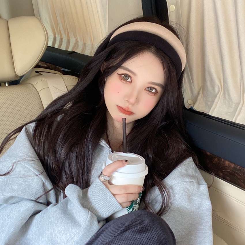 Bandana Bando Womens Headband Twist Hairband Bow Knot Cross Cloth Hair Band / Bando Bandana Korea Wanita / Bando Rata Trendy Warna Colorful Jersey