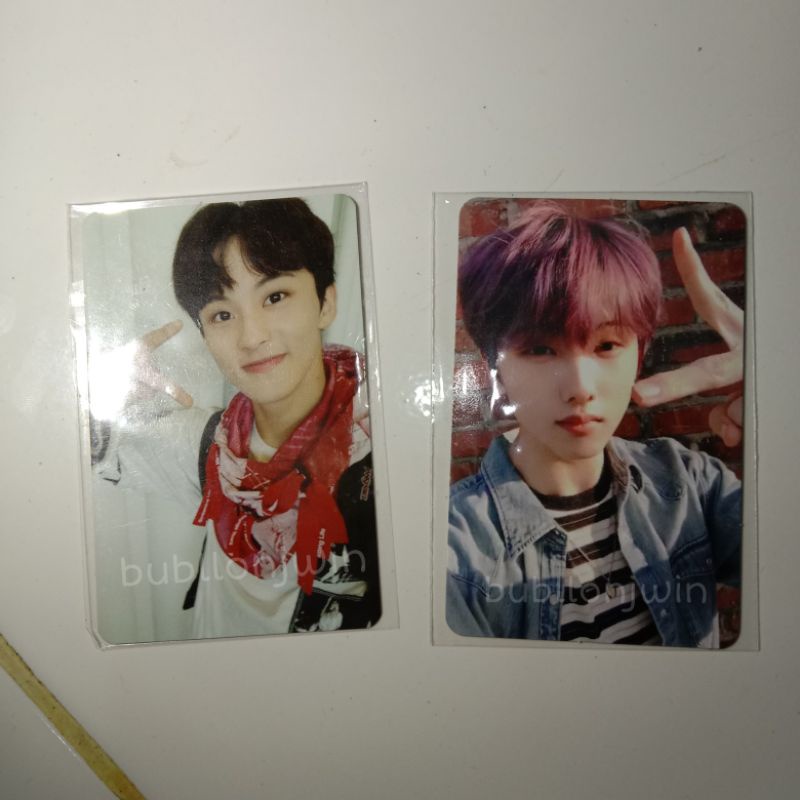 photocard mark acekit 2019 ar selca jisung nct