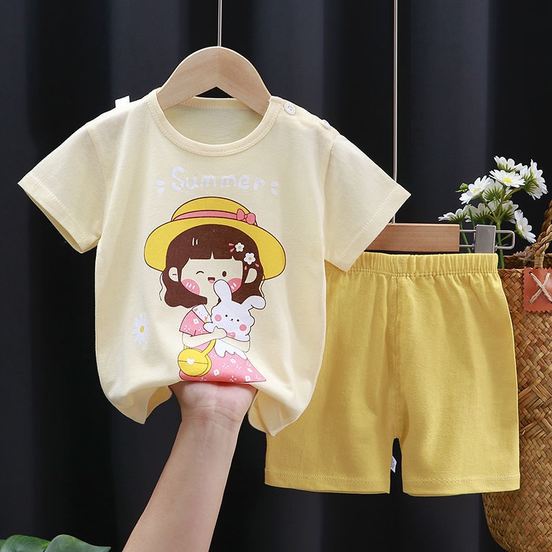 PUNCAK 3.3 stoberi - SETELAN BAJU BAYI IMPORT UMUR 0-24 BULAN/SETELAN BAJU LENGAN PENDEK BAYI