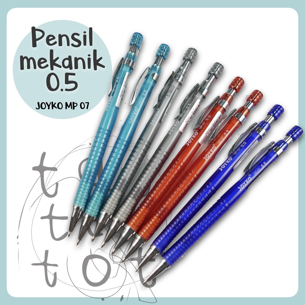 

PENSIL PINSIL MEKANIK CETEK JOYKO MP - 07 MECHANICAL PENCIL
