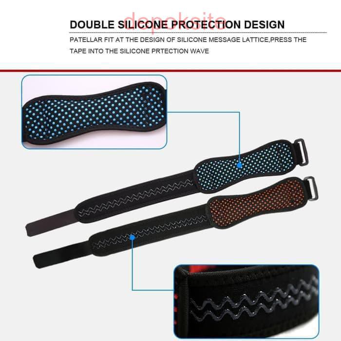 Aolikes 7920 Knee Pad Support Bracer Pelindung Lutut Deker Lutut Dengkul Kneepad