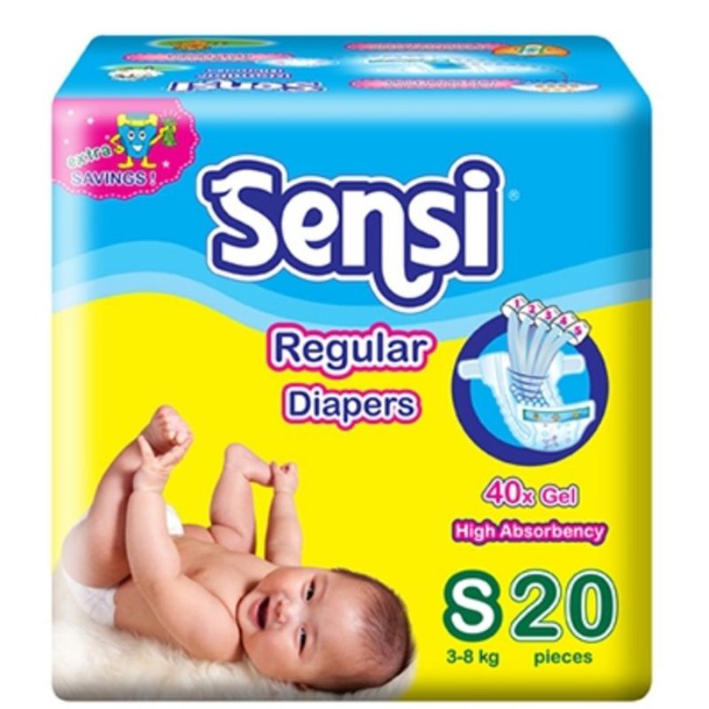 SENSI popok perekat -  diapers bayi newborn tape S20