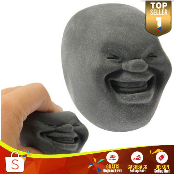 Squishy Anti Stress Ball SQ 01 Mainan Bola Cao Maru Lembut Lucu Permainan Penghilang Stres Terbaru