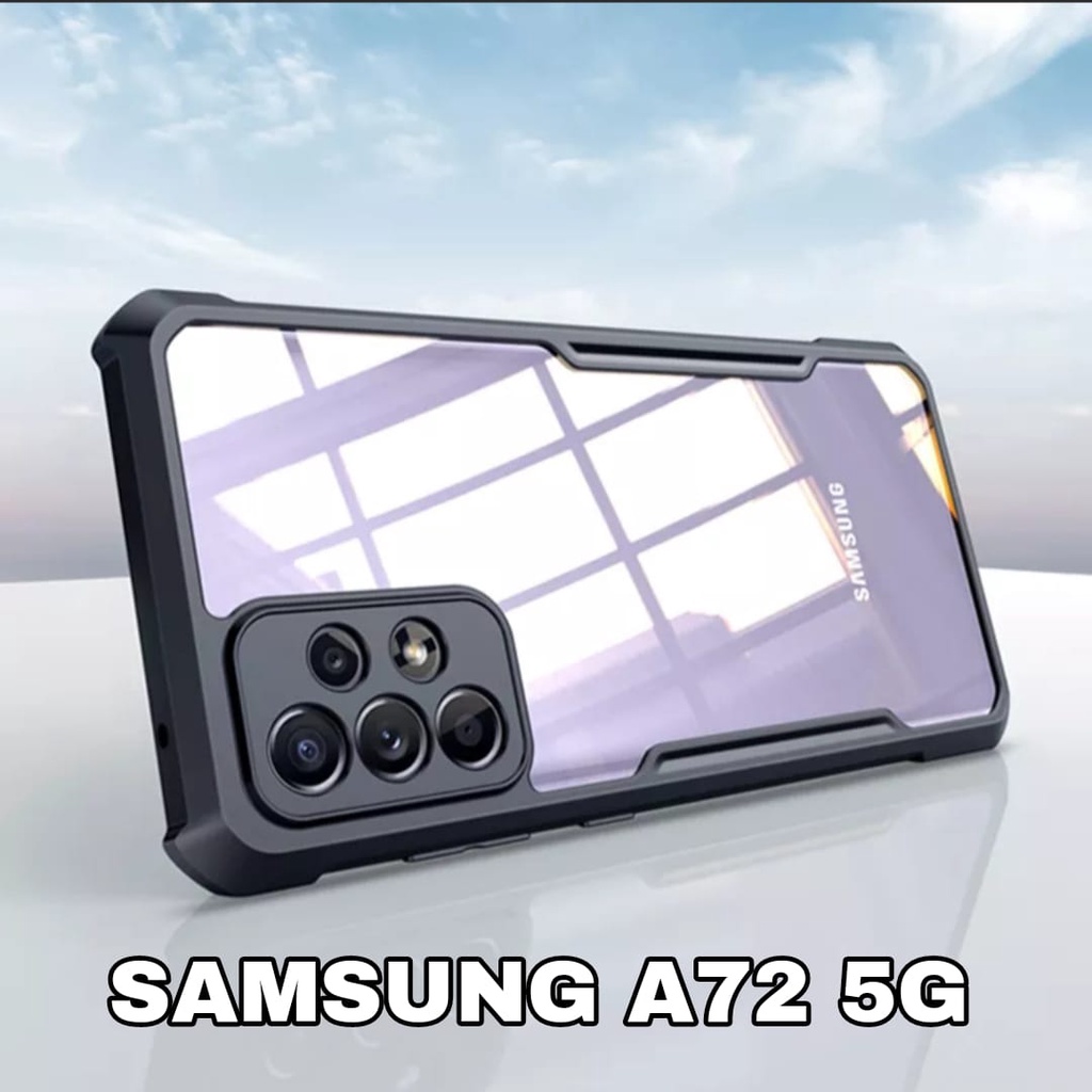 Case Samsung A72 5G / Samsung A73 5G / Samsung A71 Case Fusion Shockproof Armor Slim Transparan