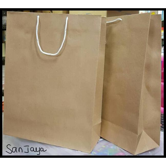 

L9BN PAPER BAG/TAS KERTAS WRN COKLAT BAHAN KERTAS SAMSON TW7N