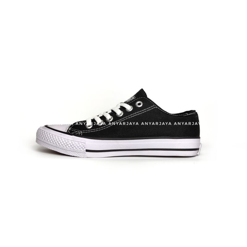 Sepatu Master Basket 807 Black White