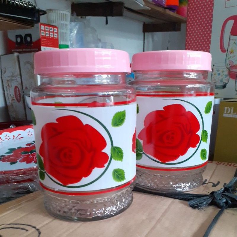 Harga 6pcs toples Lebaran kaca/Toples kaca cantik/Toples acara