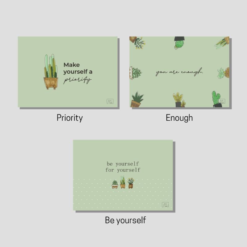 

Plant Edition [Greeting card/Postcard] kartu ucapan, kartu pos. Baca deskripsi yuk (min beli 6 pcs)