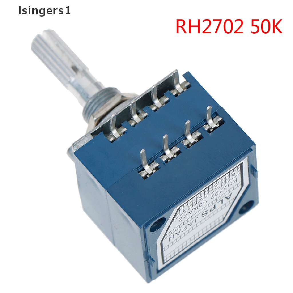 (lsingers1) 1pc potentiometer 50K log alps audio stereo Dengan Kontrol volume