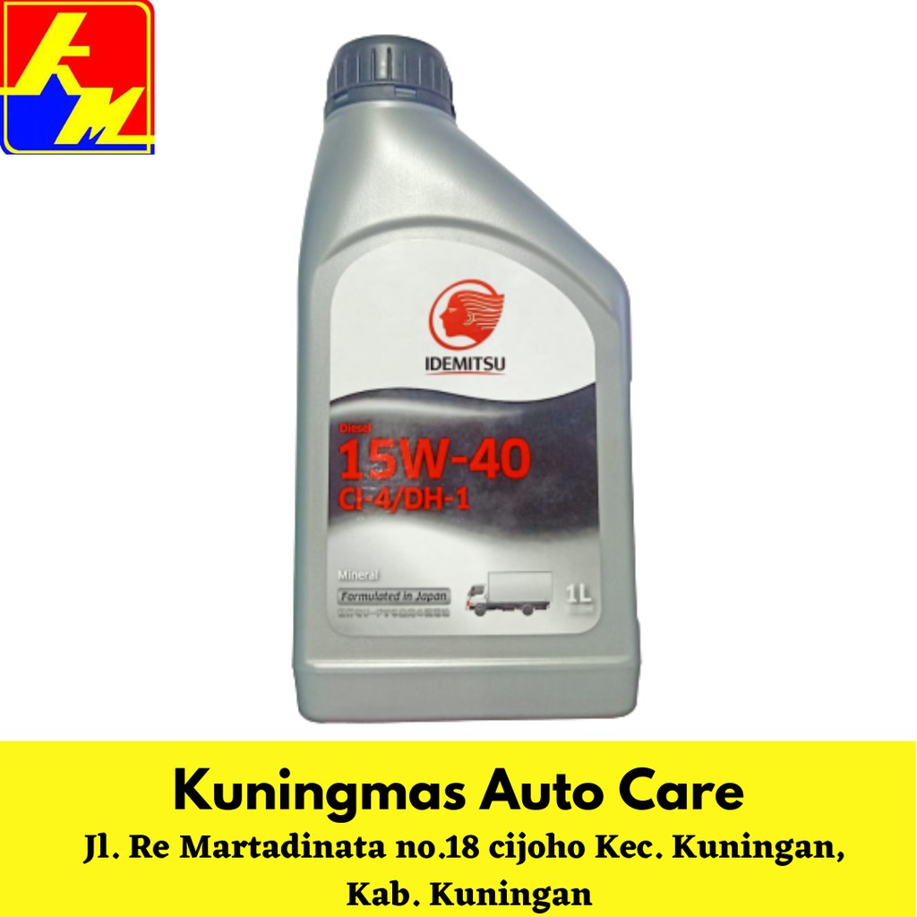 oli mesin diesel Idemitsu 15w40 original 100 %