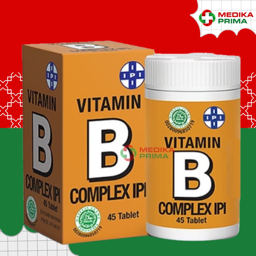 Jual Vitamin B Complex Ipi Shopee Indonesia