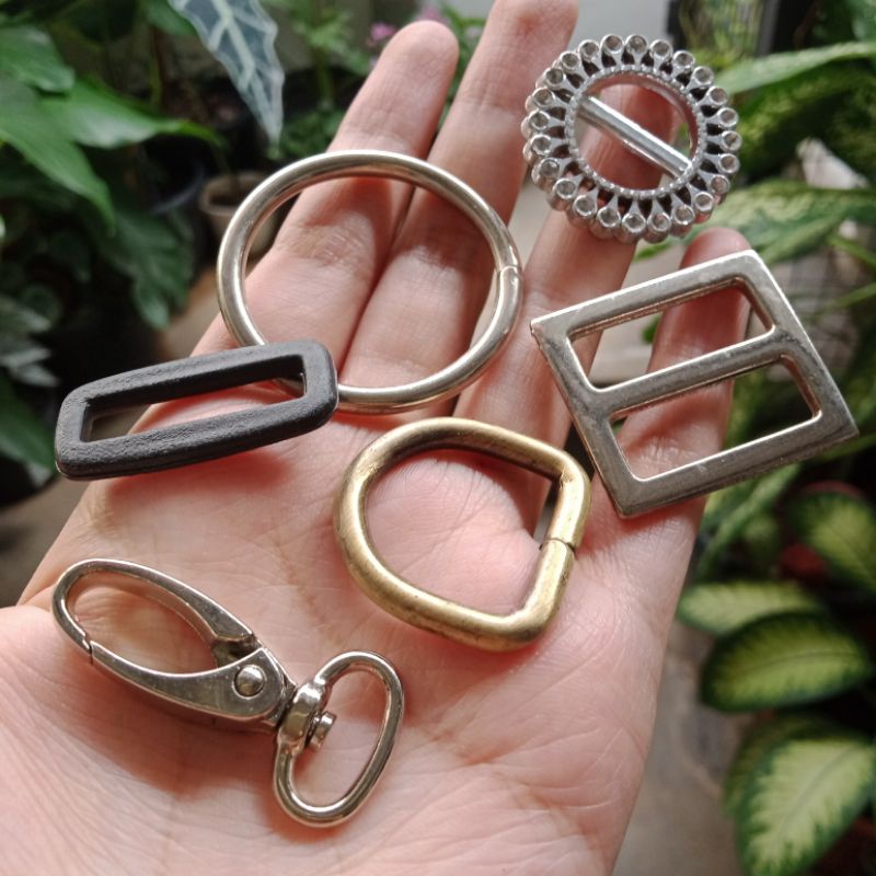 RING D RING O GESPER DAN PENGAIT TAS RAJUT