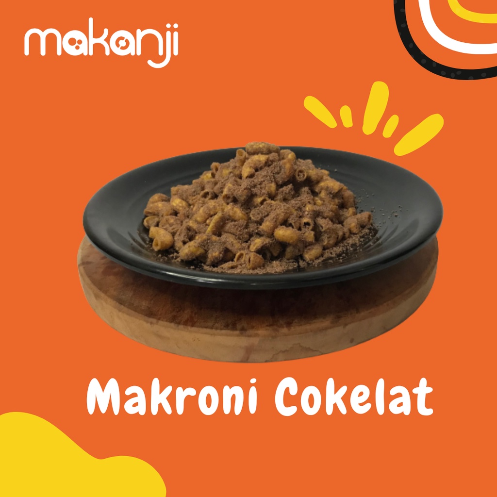 

[Makanji] Makaroni Cokelat | Makaroni Manis | Cemilan Keluarga | Makaroni Coklat | Jajan | Snack