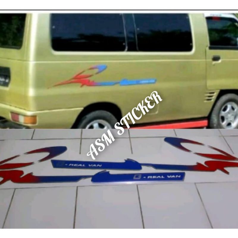 List body stiker Carry GRV 1.5 Futura realvan / stiker carri grv 1.5 futura