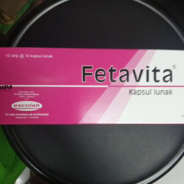 Vitamin FETAVITA kapsul lunak