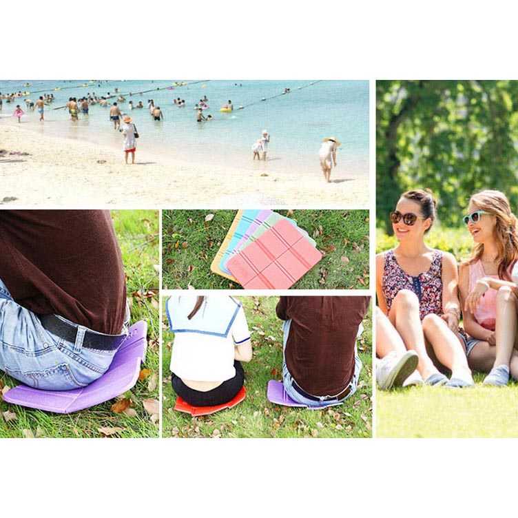 WWAGO Kursi Lipat Matras Camping Hiking Foldable Cushion Seat - X1812