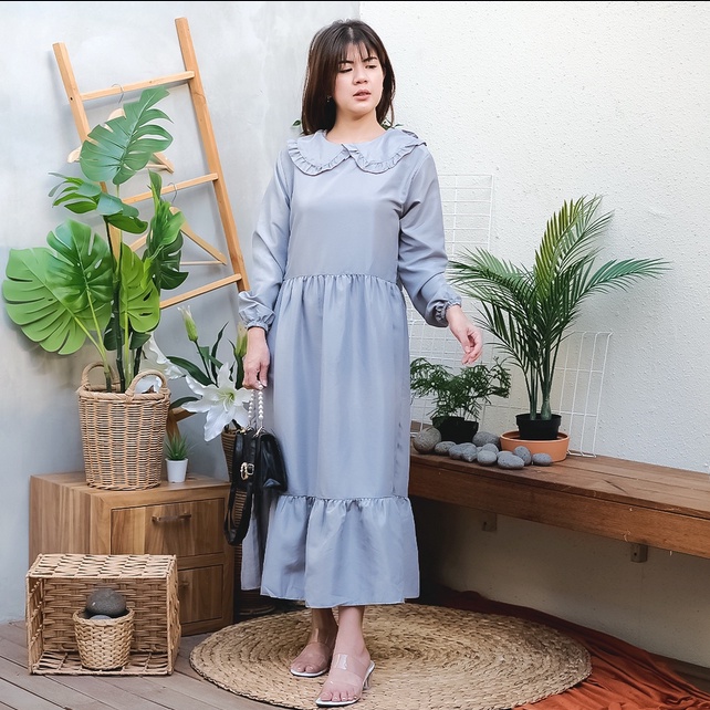 Godiva96 - MASITA MIDI DRESS / GAMIS / TERUSAN WANITA MEDAN