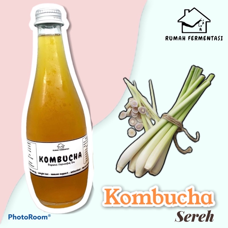 

750ml Kombucha Rasa Sereh