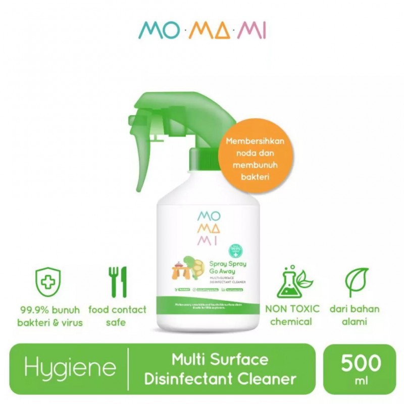 Momami Spray Go Away Multisurface Disinfectant Cleaner - 500 ml