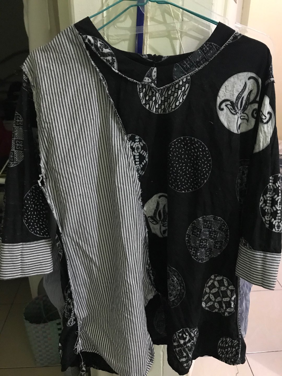 Atasan Batik Dolby Dolbi Dobby Doby Tenun Sutra Tulis Halus Katun Atbm Baron ,sarombit Atasan No