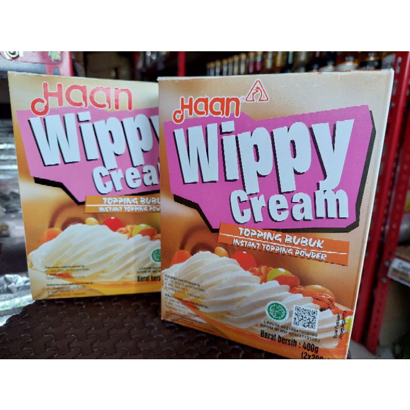 

whip cream, whipping cream, whipped cream, Haan wippy cream 200gr