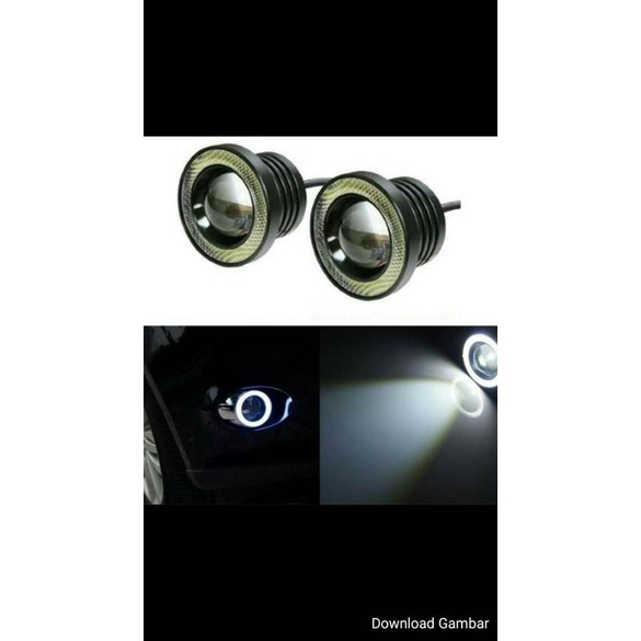 Terbaik Foglamp Led Angel Eyes 89 Mm Terbaik