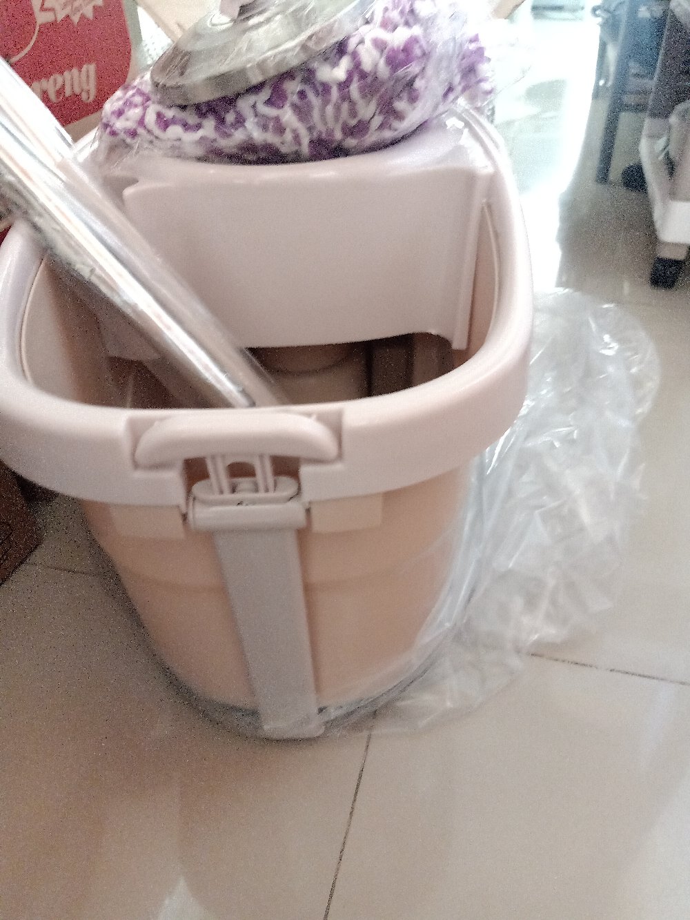 Alat Pel Lantai Super Mop Bolde Solitaire Premium Quality Dengan Roda