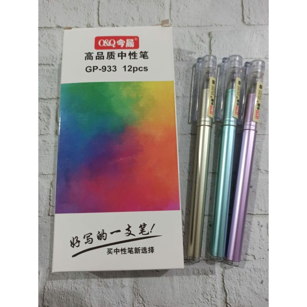 

(12pc) Bulpen gel 0.5mm bazic random