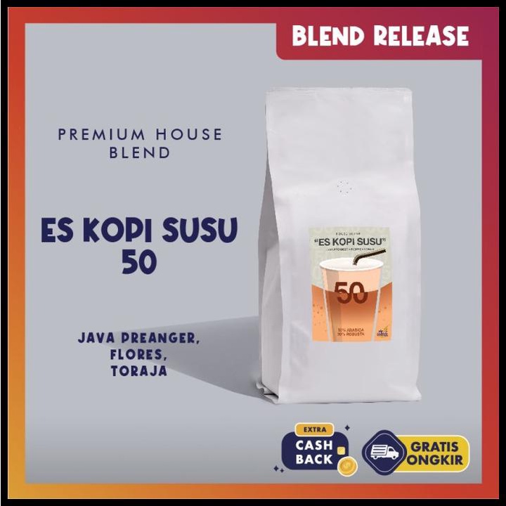

Kopi House Blend 1Kg Es Kopi Susu | Espresso Arabika Robusta Mrocoffee