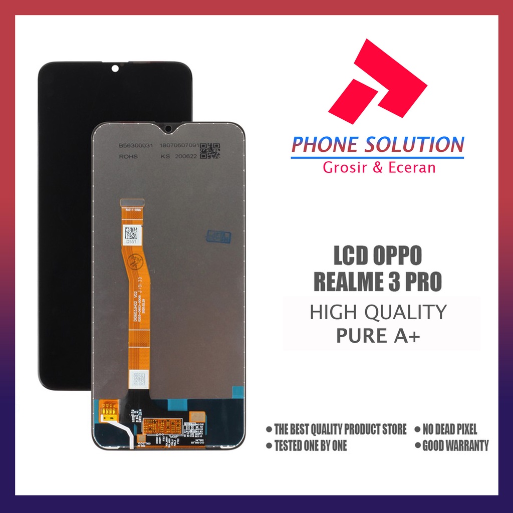 LCD Oppo Realme 3 Pro Fullset Touchscreen - Parts Kompatible Dengan Produk Oppo // Supplier LCD Oppo Realme 3 - Garansi 1 Bulan