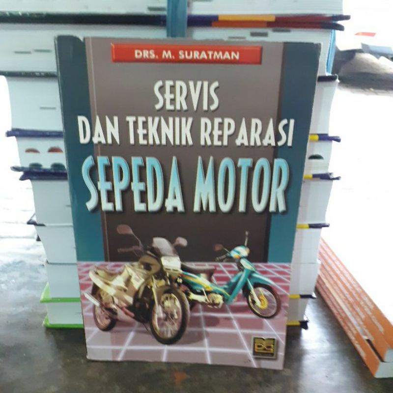 

BUKU ORIGINAL SERVIS DAN TEKNIK REPARASI SEPEDA MOTOR