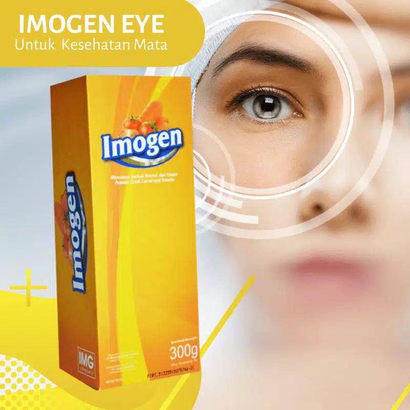 Imogen Eye Minuman Suplemen Untuk Kesehatan Mata Original BPOM 1 Box Isi 30 Sachet