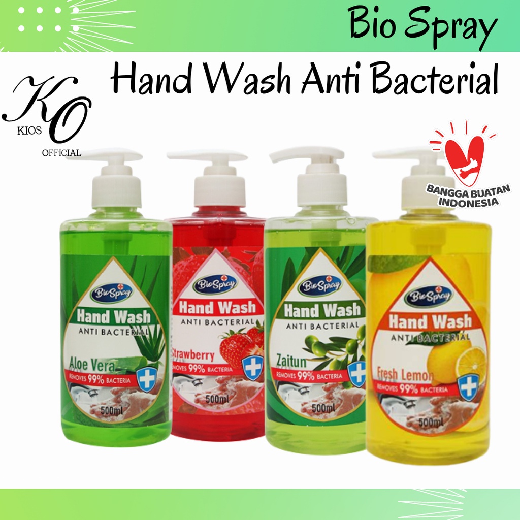 Sabun Cuci Tangan Hand Wash Anti Bacterial 100 ML &amp; 500 ML