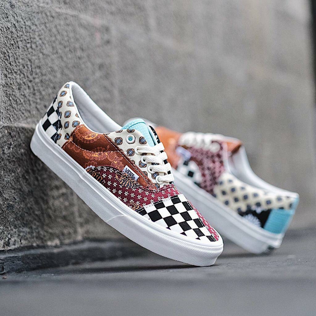 vans era tiger patchwork original