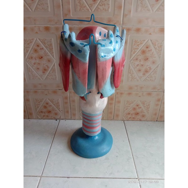 

Torso model larynk atau tenggorokan