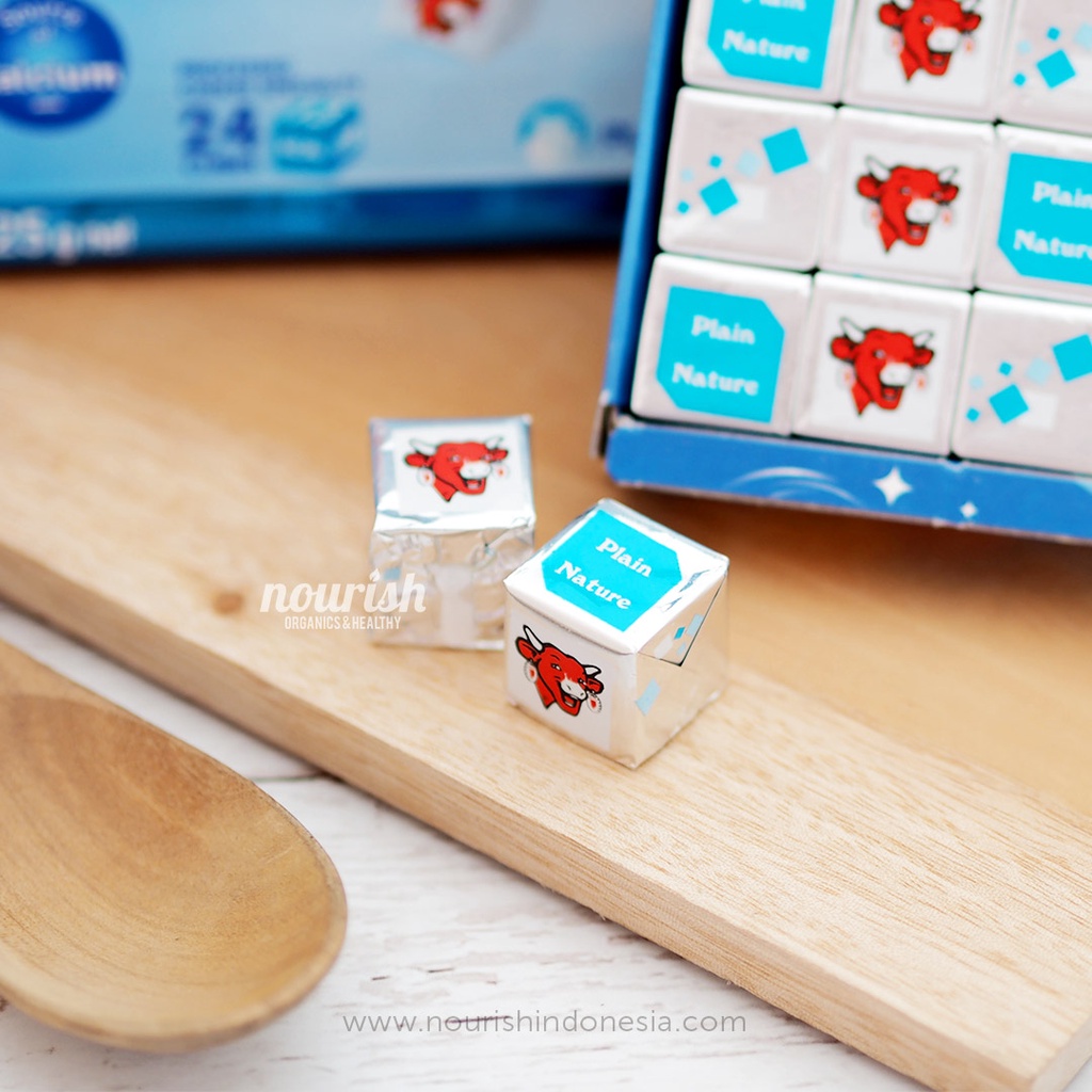 Belcube Plain Baby Cheese 24 Cube / Keju MPASI