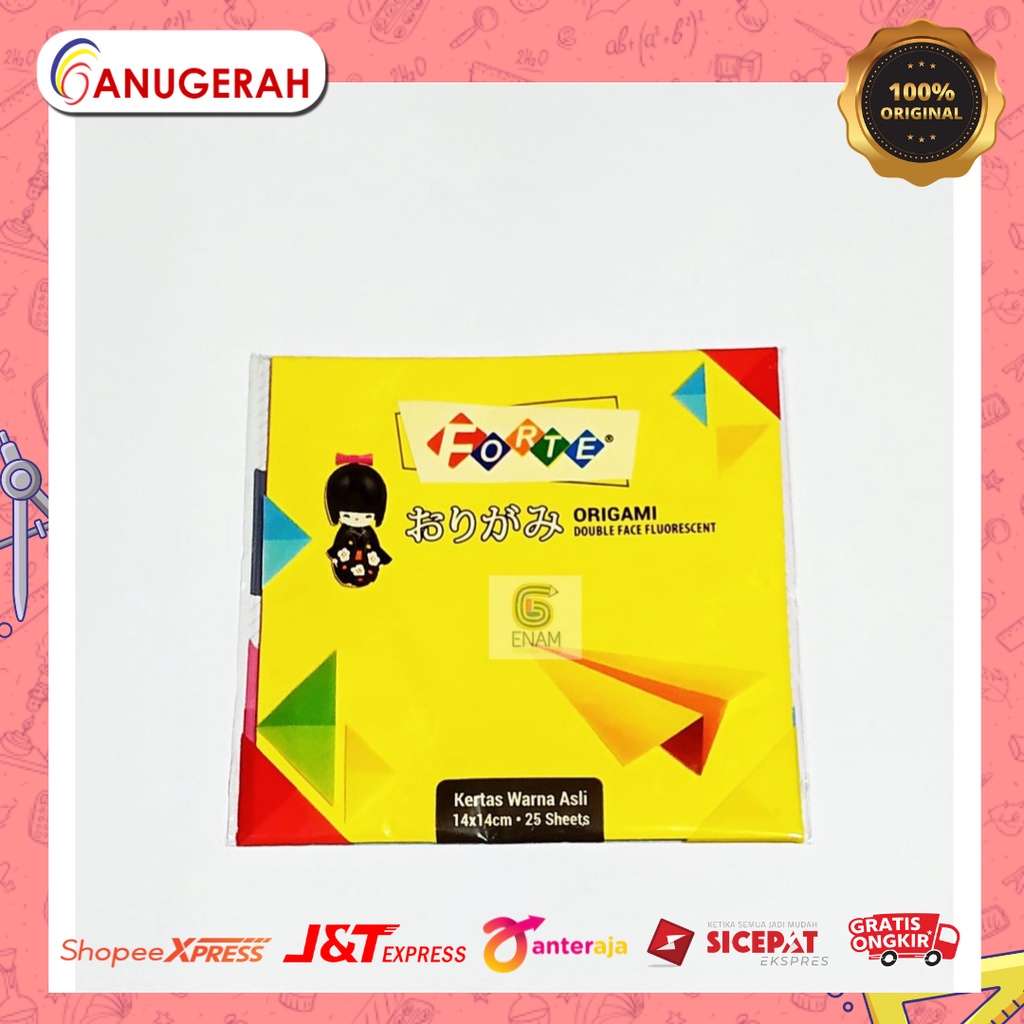 

FORTE 14X14 25'S ORIGAMI / KERTAS LIPAT
