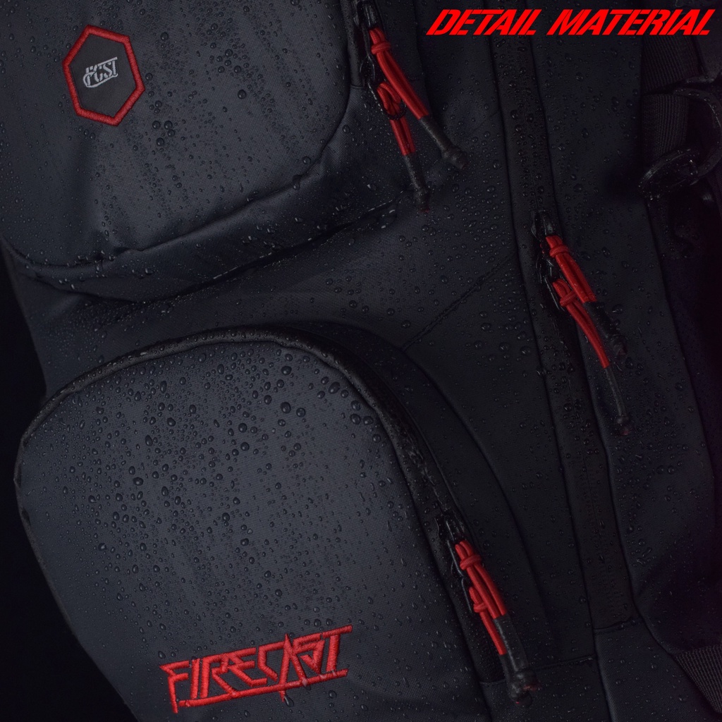 Firecast | Tas Pancing | Firecast Backpack Rod Cover | Aragorn Full Black-2