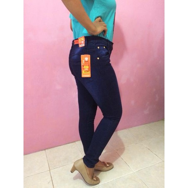 Celana jeans cewek jumbo / Celana panjang jeans cewek size 33-38 / jeans besar / skinny jeans jumbo