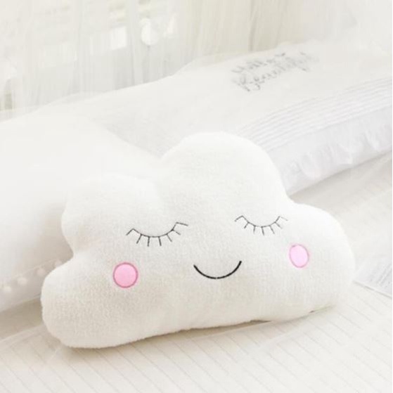 Bantal awan bantal sofa karakter lucu bantal awan merem dan melek