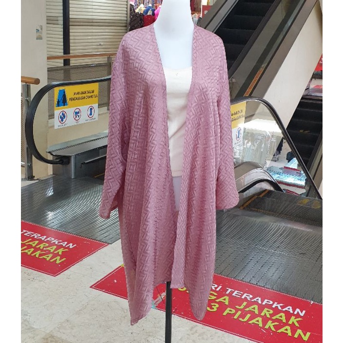 OUTER WANITA RENDA LANCE VISCOSE PASTEL