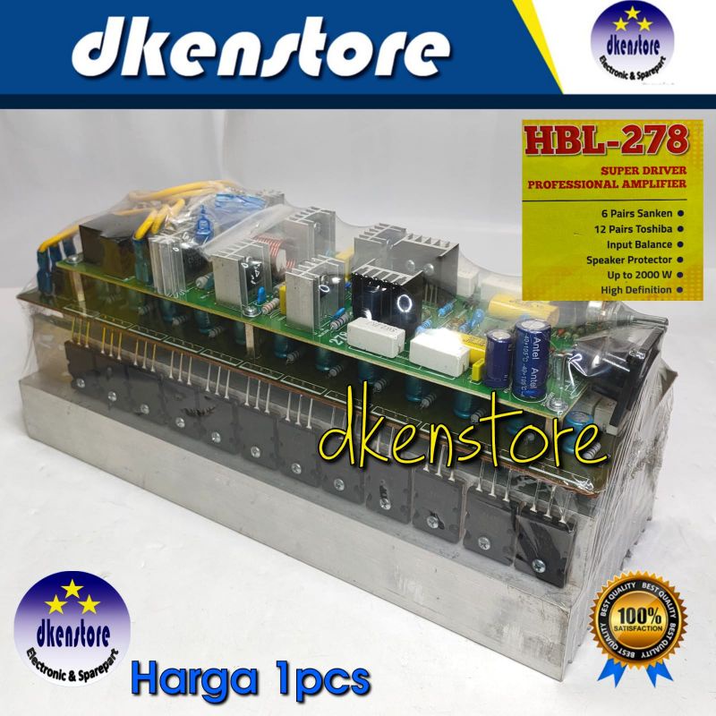 Kit Power HBL278 2000W Lengkap HBL 278 2000 watt
